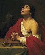 Jan van Bijlert Johannes de Evangelist Spain oil painting artist